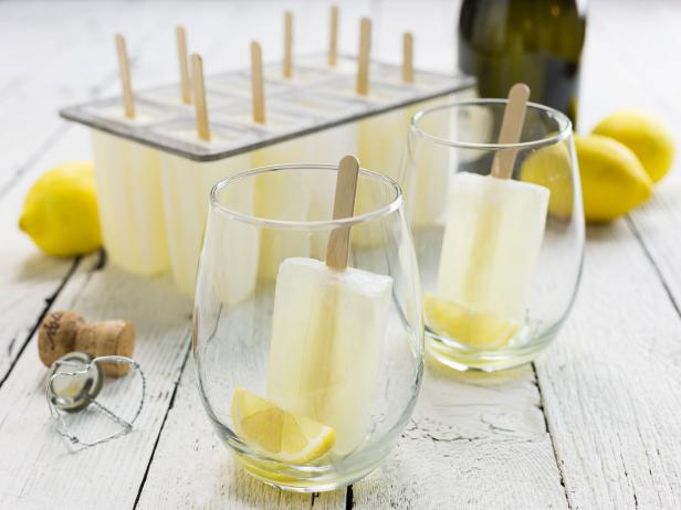 Jak vyrobit citronový nanuk s šampaňským