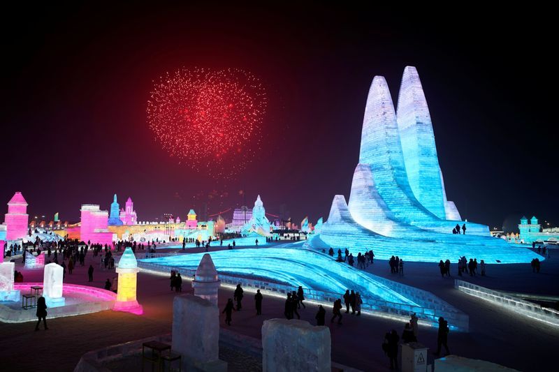 Harbinský ledový festival otevřel návštěvníkům dokonalý zimní ráj 