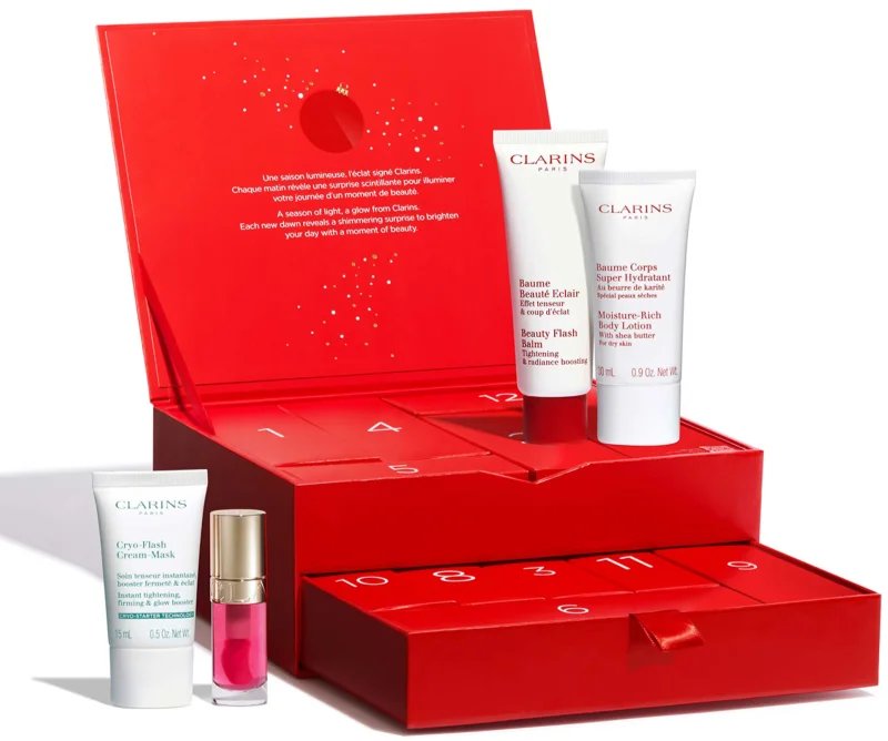 Clarins Advent Calendar 12 Holiday Season — adventní kalendář