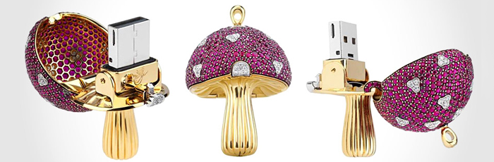 Cartier? Swarovski? Ne, je tady Shawish s nejdražším USB klíčem na světě