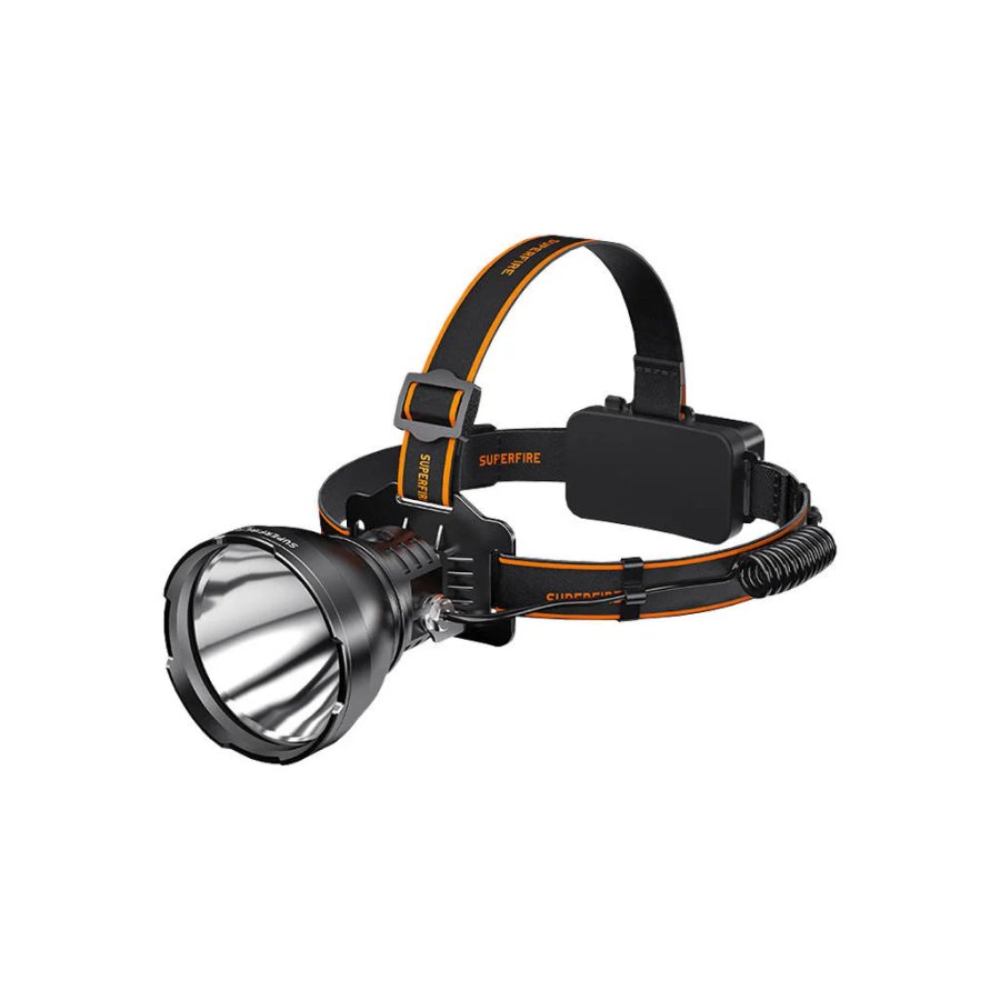 Čelovka Superfire HL60 — 2 300 lm, 4 režimy, dosvit 330 m