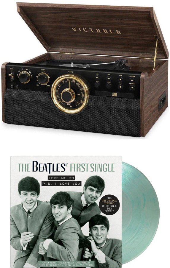 Gramofon Victrola VTA-270B hnědý
