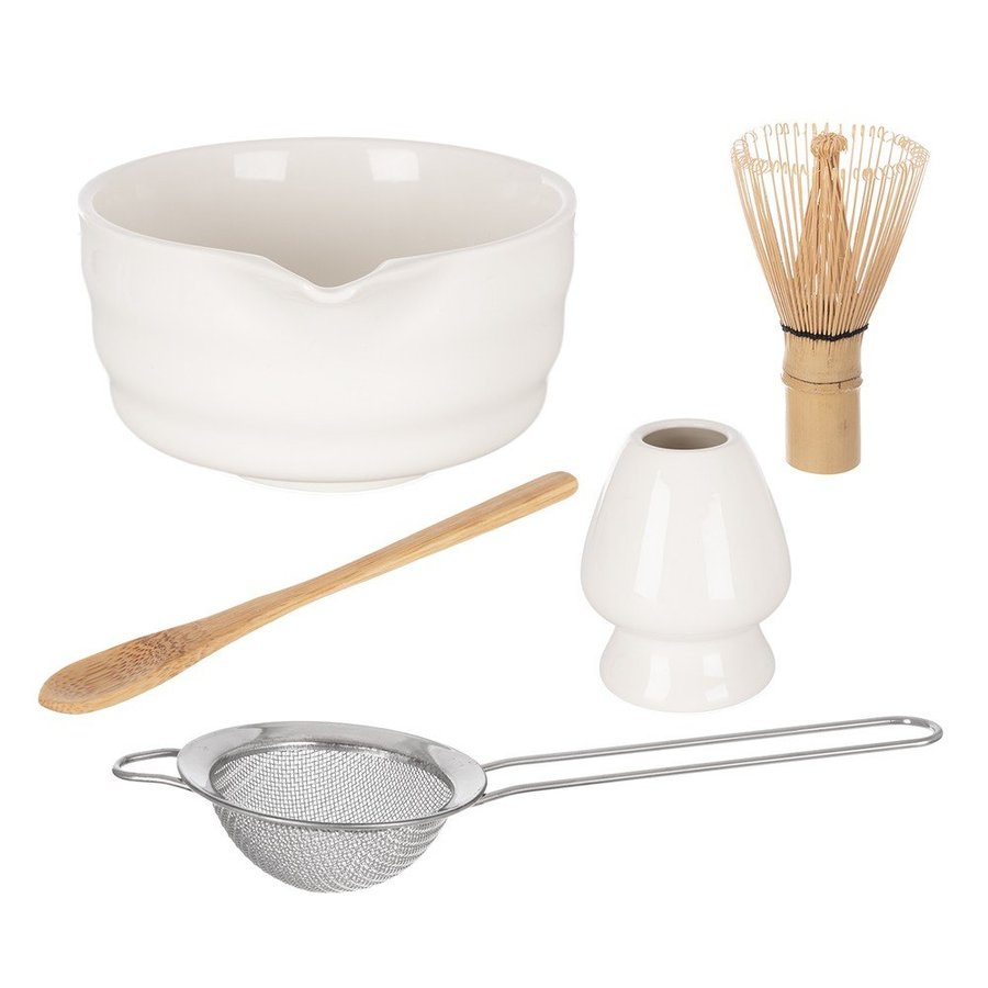 Porcelánový matcha set — Orion