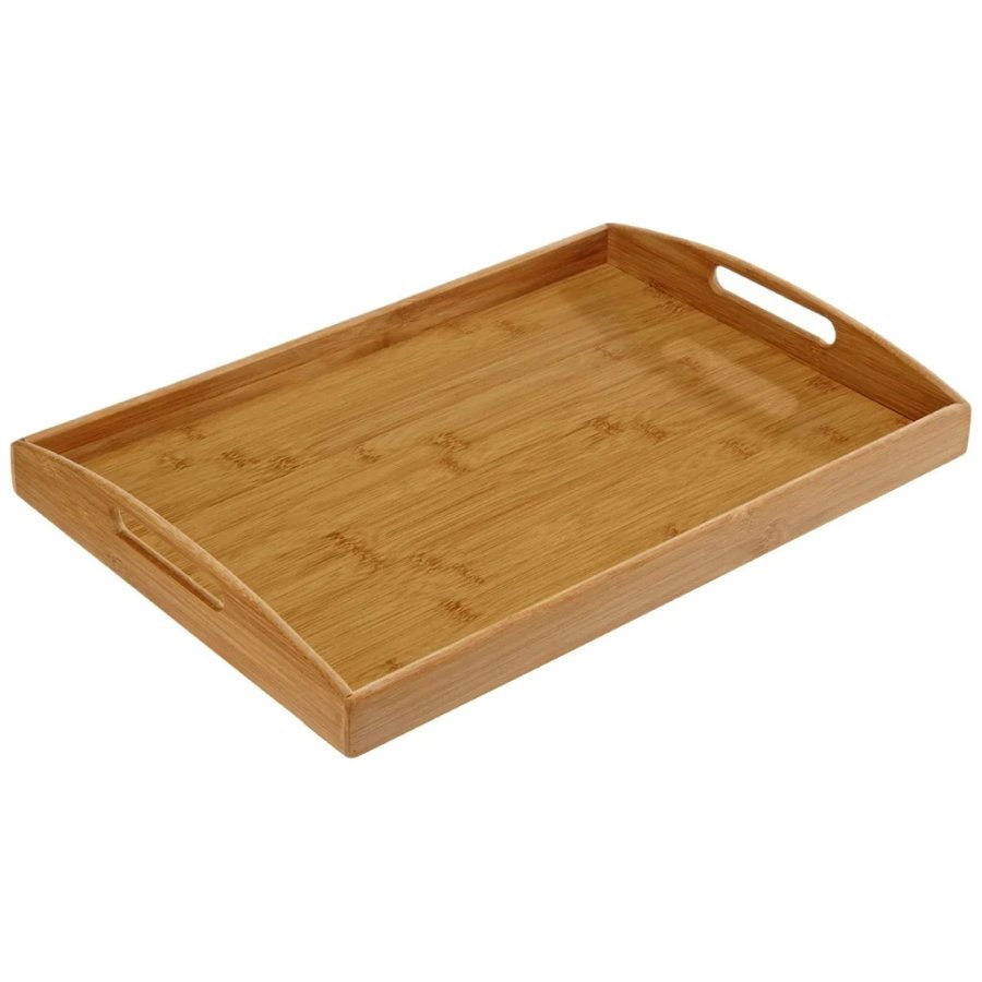 Zeller BAMBOO bambusový snídaňový podnos, 40 × 31 × 5,5 cm