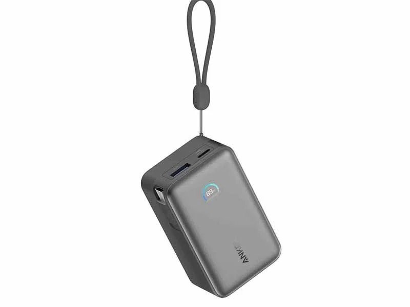 Anker Nano 10000 mAh, 45 W s kabelem USB-C, černá