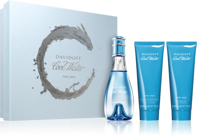 Davidoff Cool Water For Her — dárková sada pro ženy