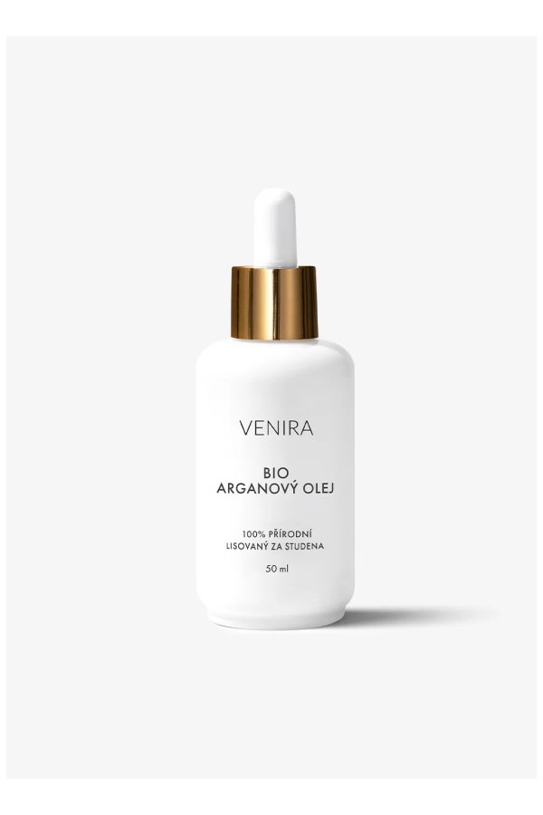VENIRA BIO arganový olej na vlasy a pleť, lisovaný za studena, 50 ml