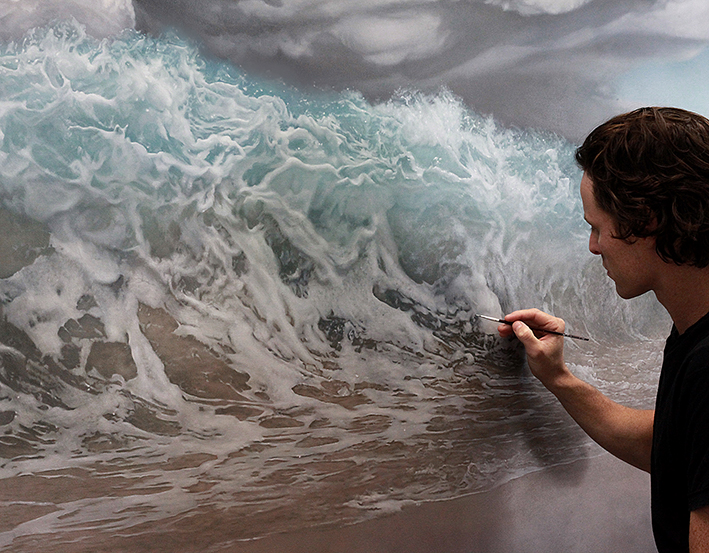 Joel Rea a jeho úžasné olejomalby