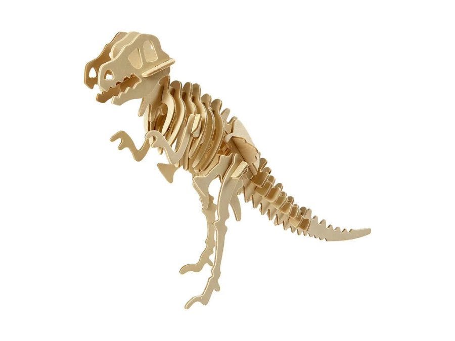 3D dřevěný model dinosaurus