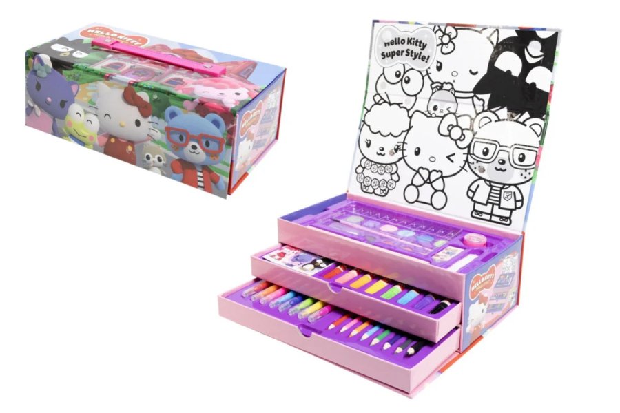 Teddies Hello Kitty — Sada na malování, kreativní box