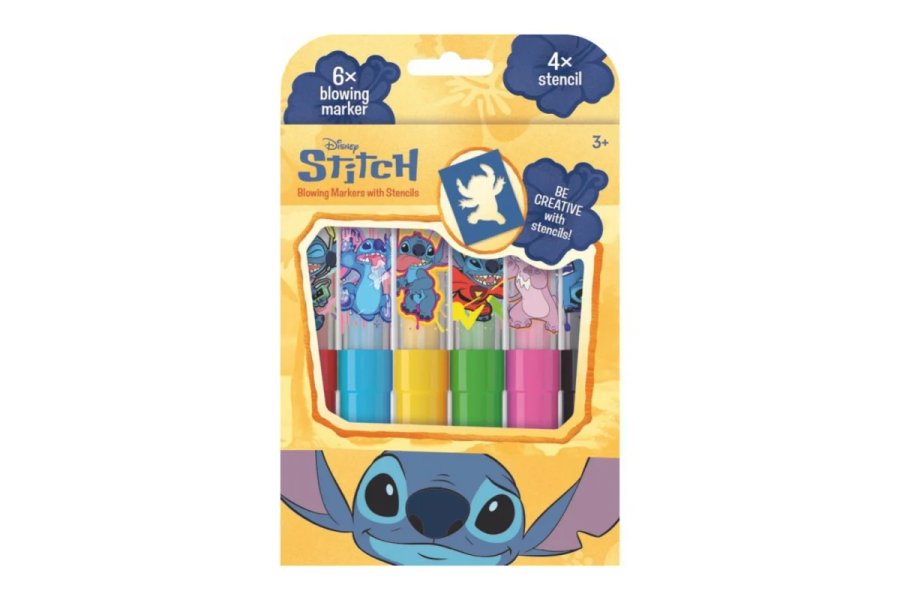 Jiri Models Lilo & Stitch — Foukací fixy 6 ks