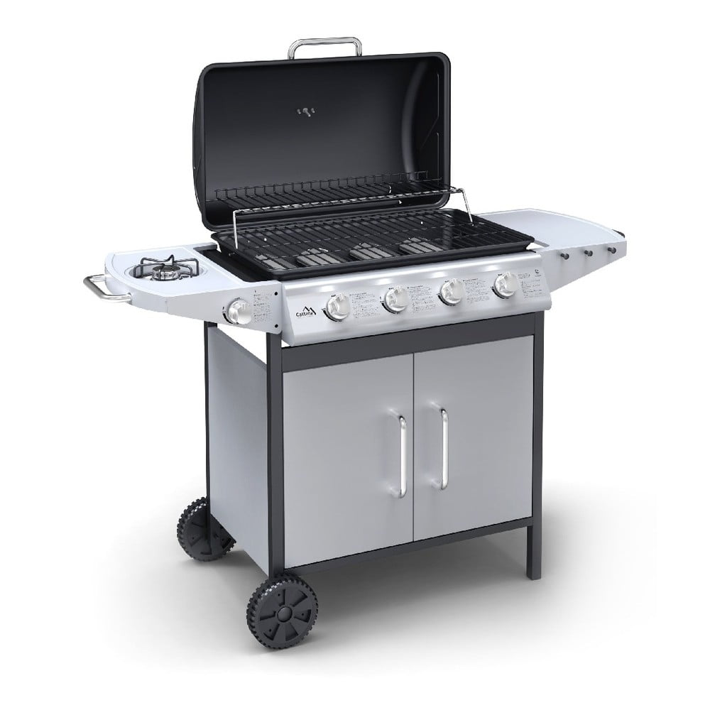 Pojízdný plynový zahradní grill Cattara Master Chef Flame Tamer