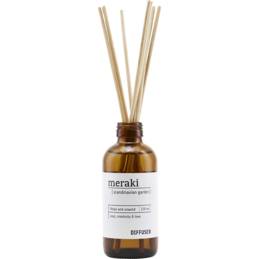 Vonný difuzér 120 ml Meraki SCANDINAVIAN GARDEN