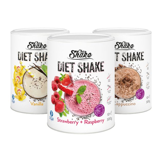 Chia Shake dietní koktejly