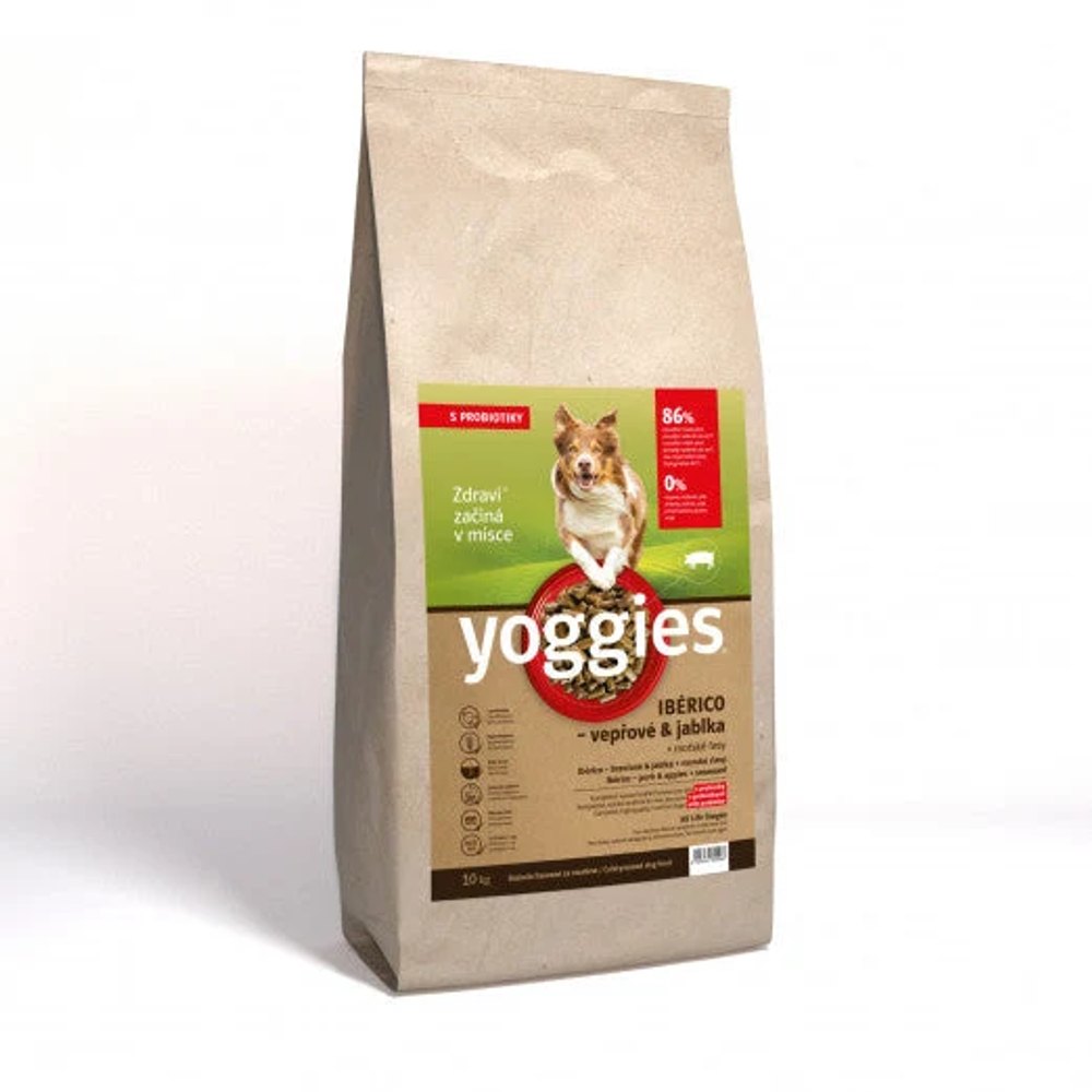 Yoggies granule Vepřové Ibérico monoprotein 10 kg